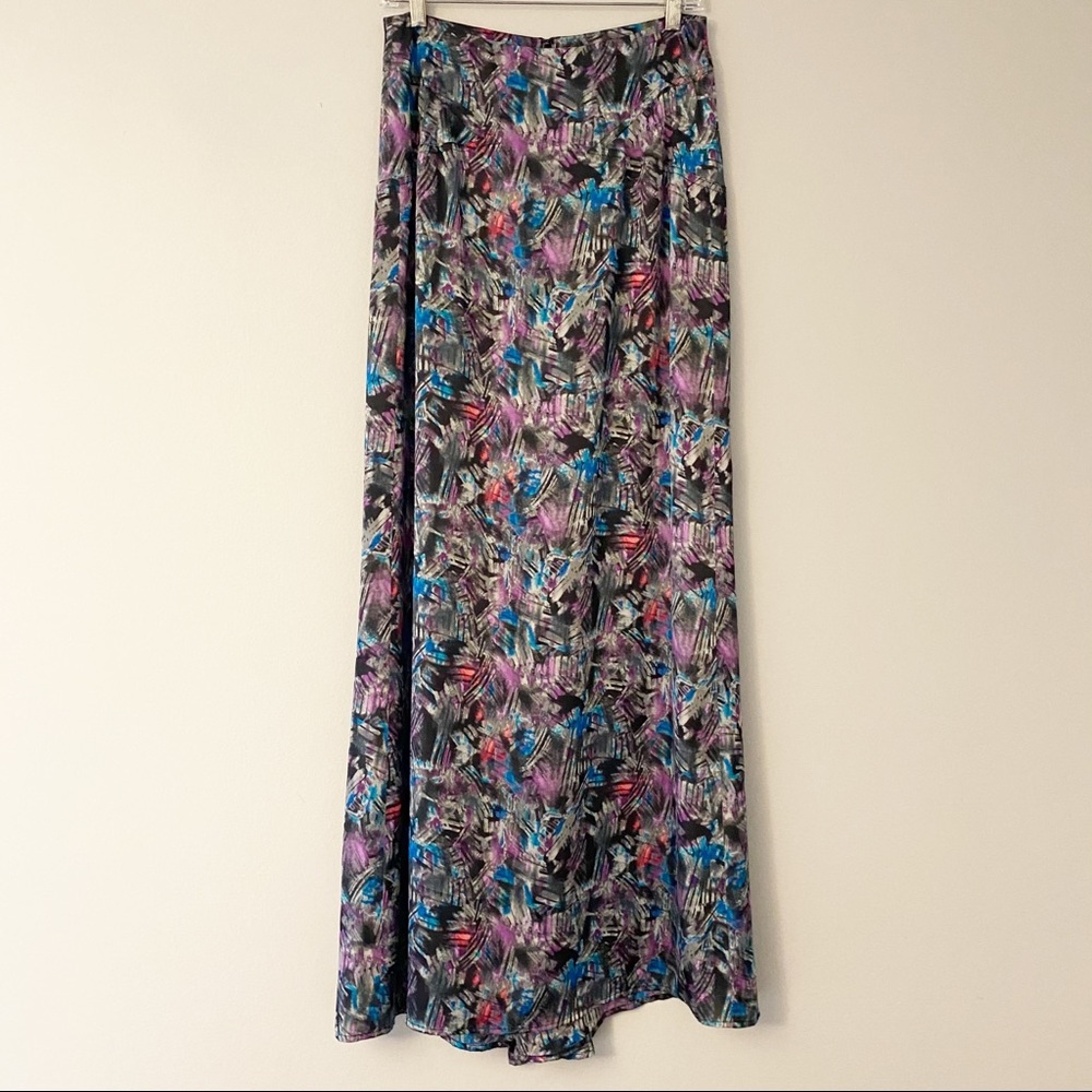 BCBGeneration Abstract Maxi Skirt